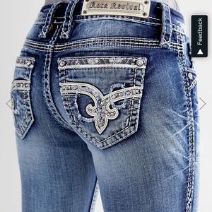 Size 29 ankle skinny, Sherry fit, rock revivals